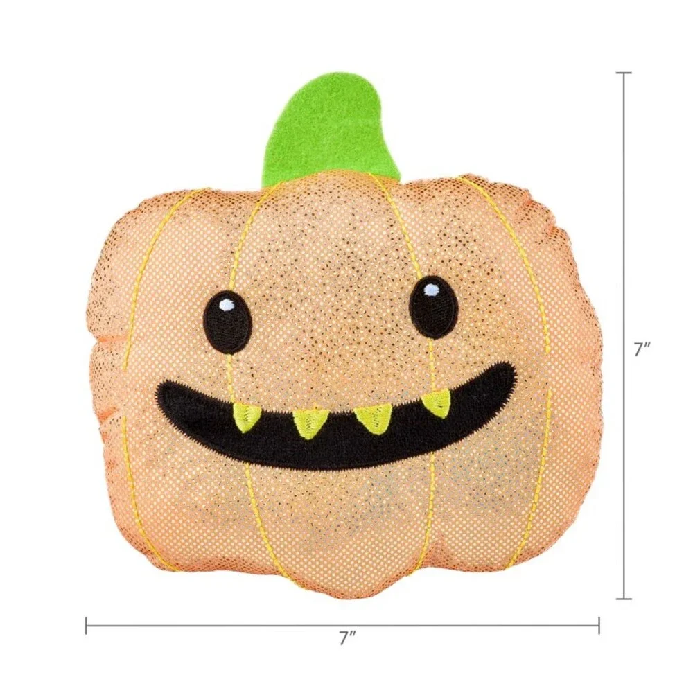 Vibrant Life Halloween 4-Piece Multipack of dog toys Ghost~Pumpkin~Frank